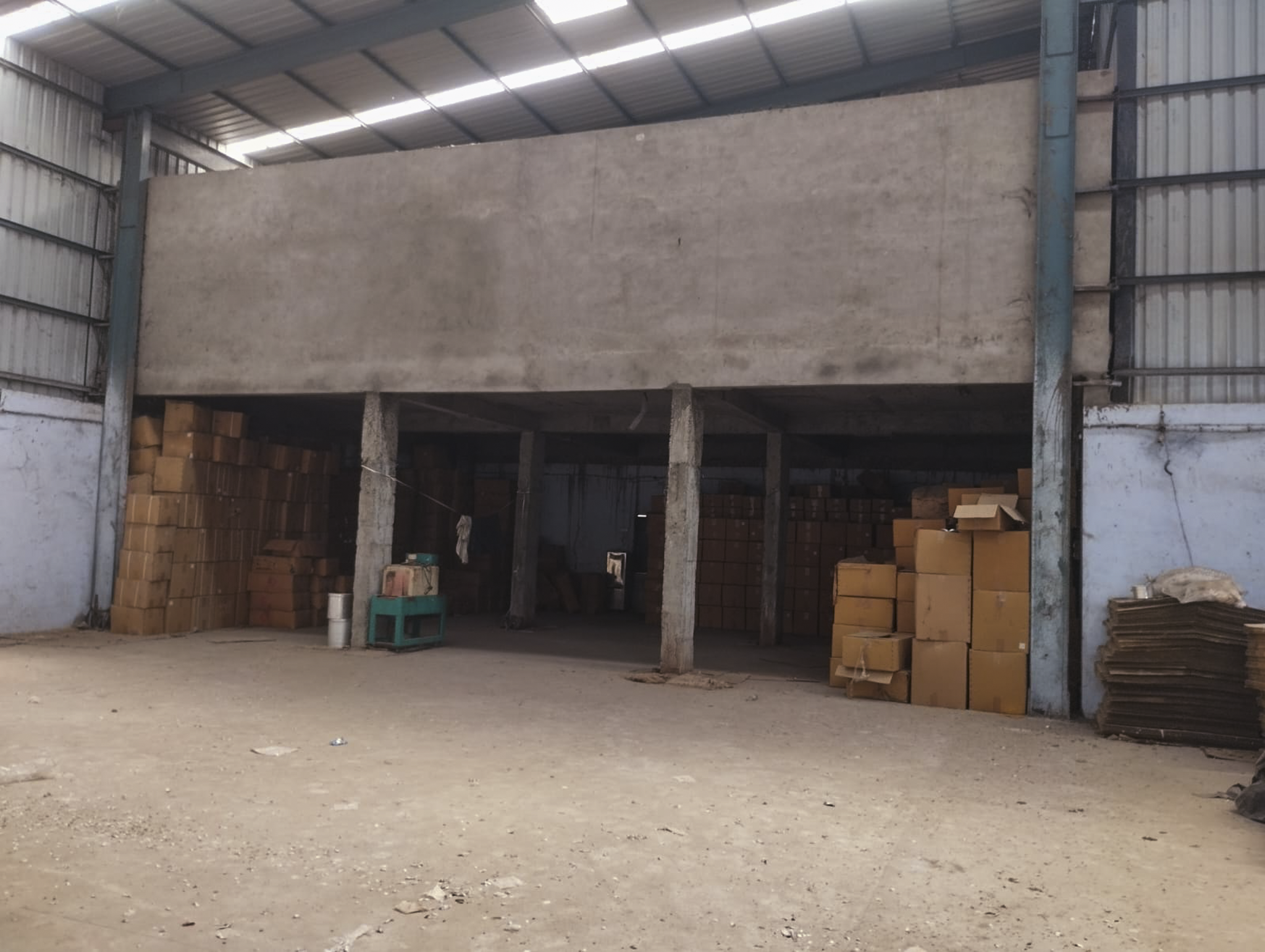 6554 square meter Industrial Plot with Factory Building for sale in hirapur Nandej — photo 4