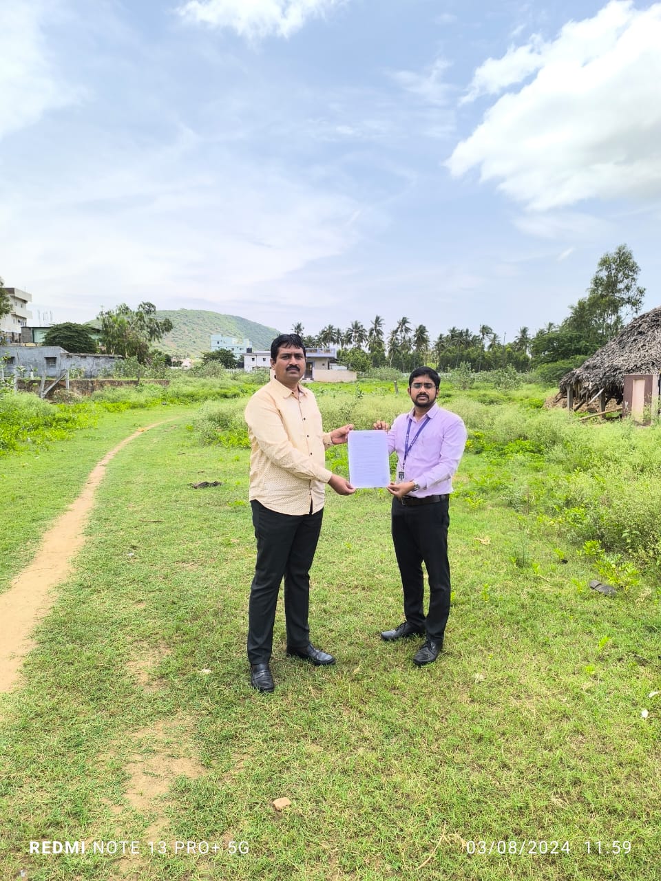 Plot for sale in Chodapalli Visakhapatnam — photo 1
