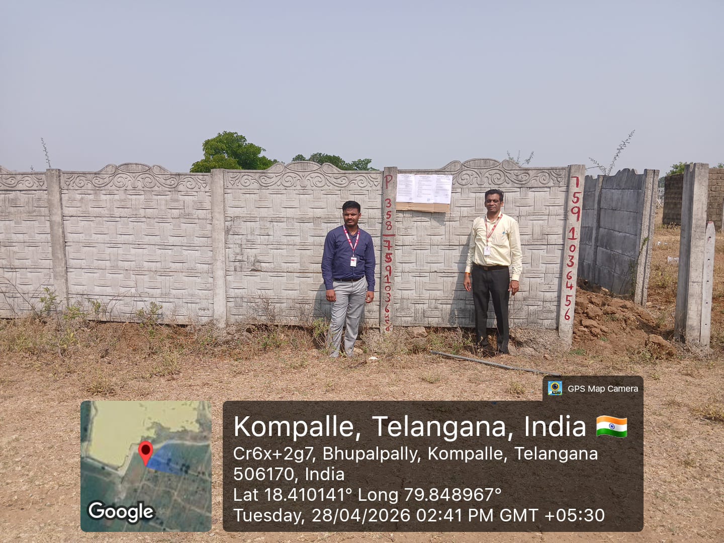 166.66 square yard Plot for sale in Bhupalpalle — photo 2