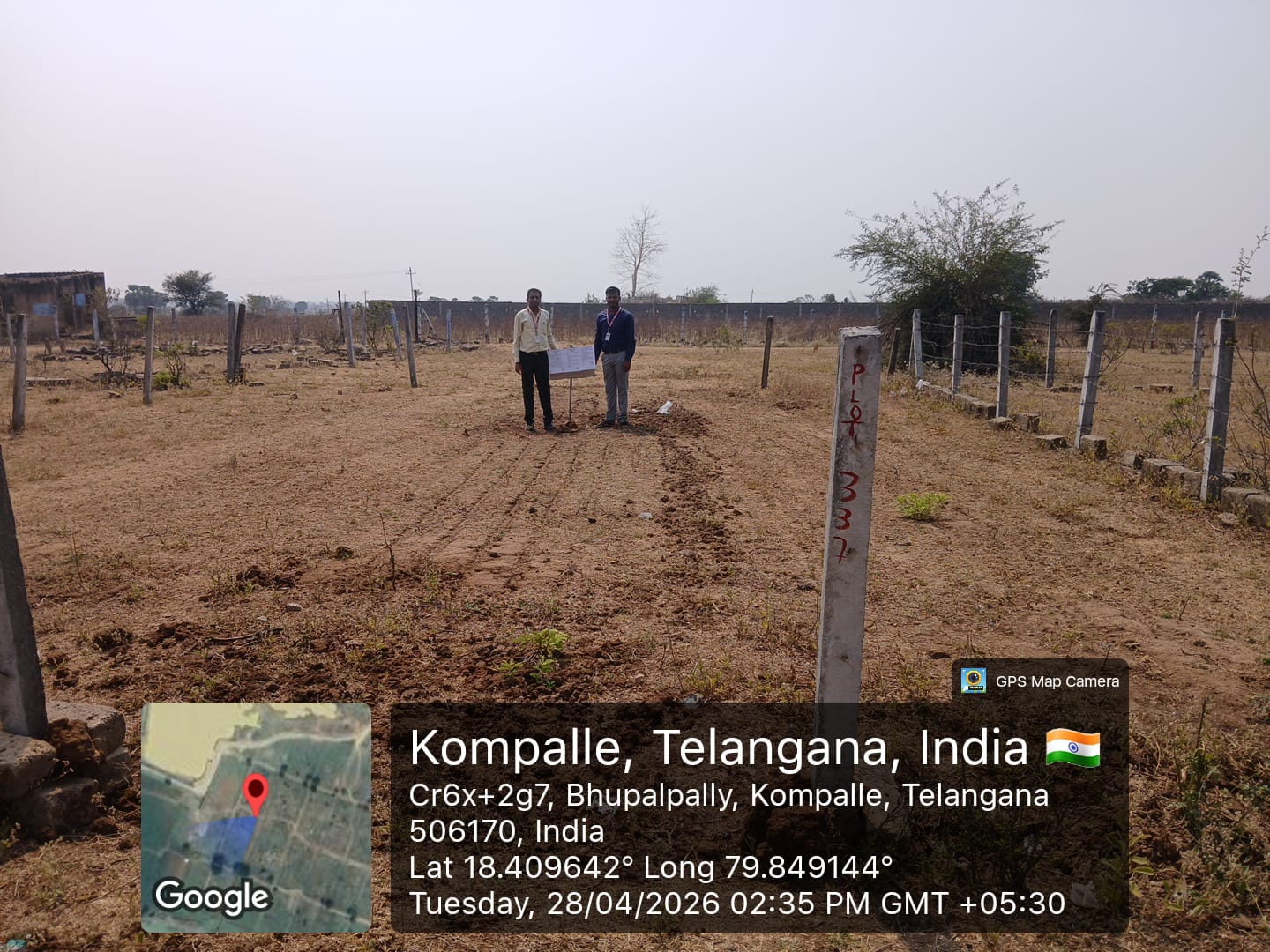 222.22 square yard Plot for sale in bhupalapally Bhupalpalle — photo 2