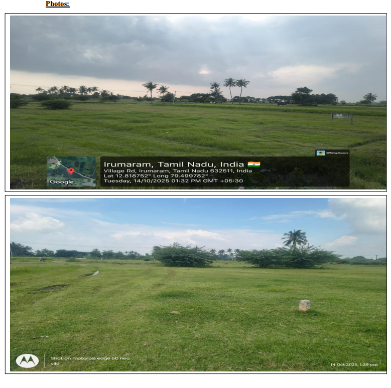 1200 square feet Plot for sale in Vembakkam Taluk, Thiruvannamalai District - 632511 Timiri — photo 1