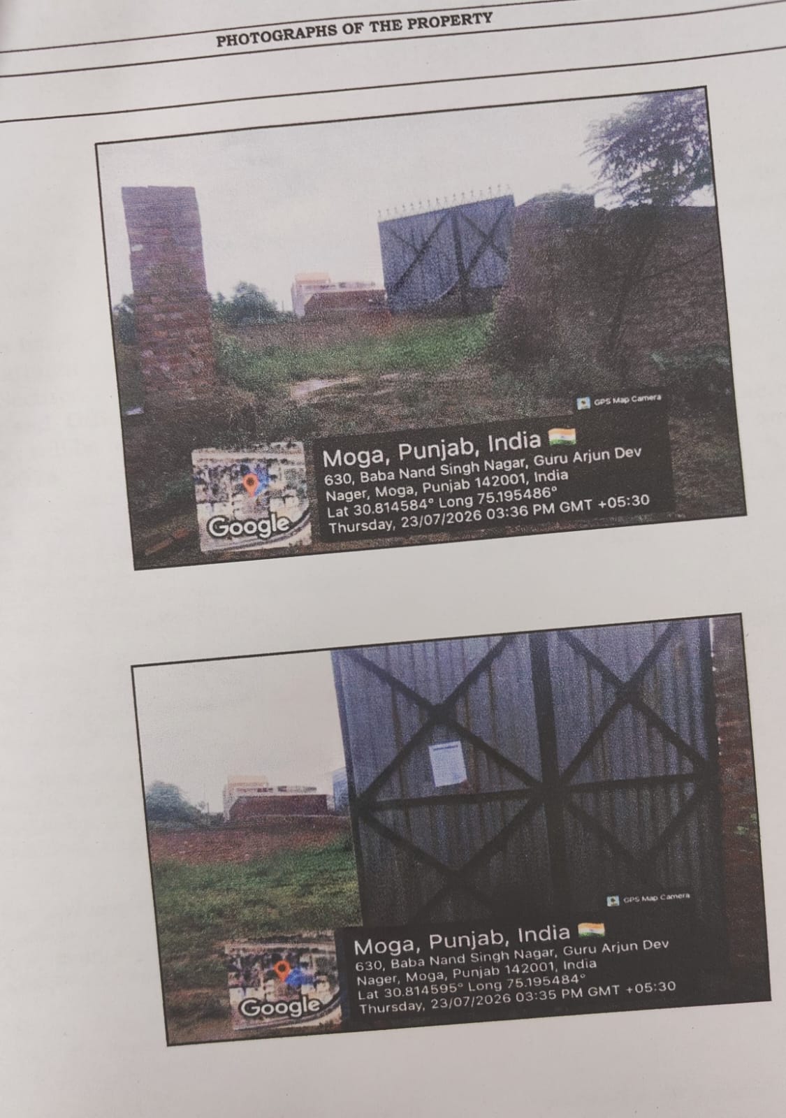 504 square yard Plot for sale in Moga — photo 2