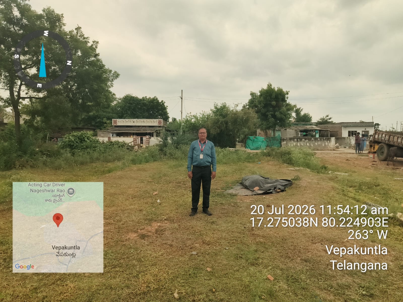 216.66 square yard Plot for sale in 216.66 SQ.YARDS AT VEPAKUNTLA VILLAGE,RAGHUNATHAPALEM MADNDAL KHAMMAM DISTRICT KHAMMAM TELANGANA Khammam