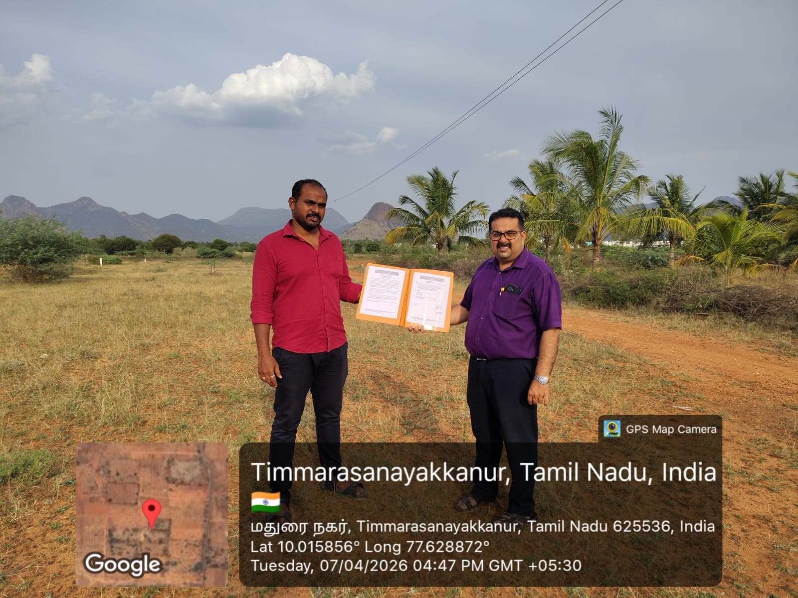 VACANT HOUSE SITE for sale in THIMMARASANAICKANUR VILLAGE ANDIPATTI TK Andipatti Jakkampatti — photo 1