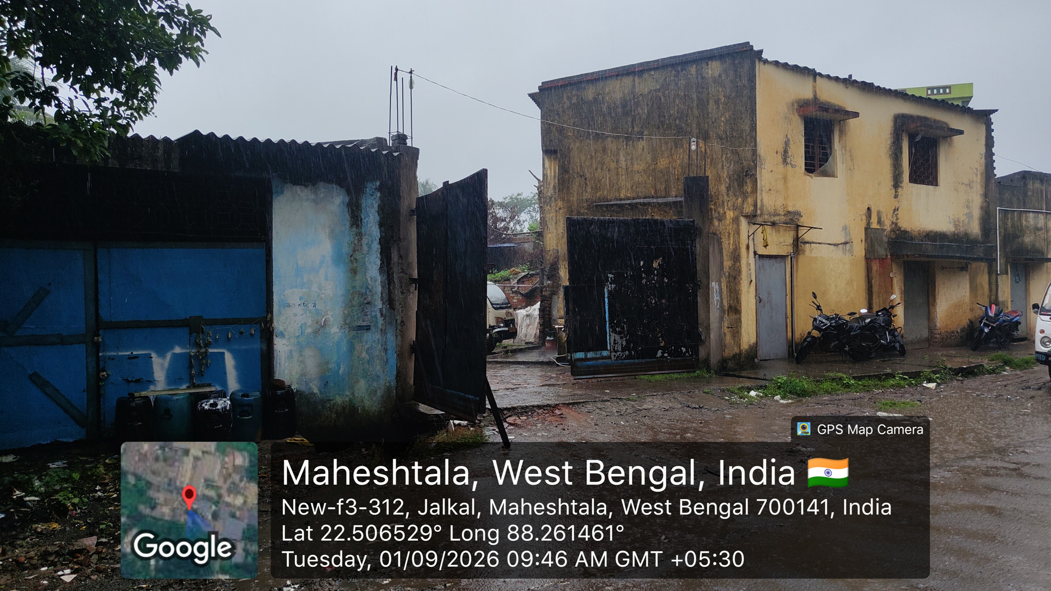 1200 square feet Industrial Plot with Factory Building for sale in Maheshtala Kolkata — photo 1