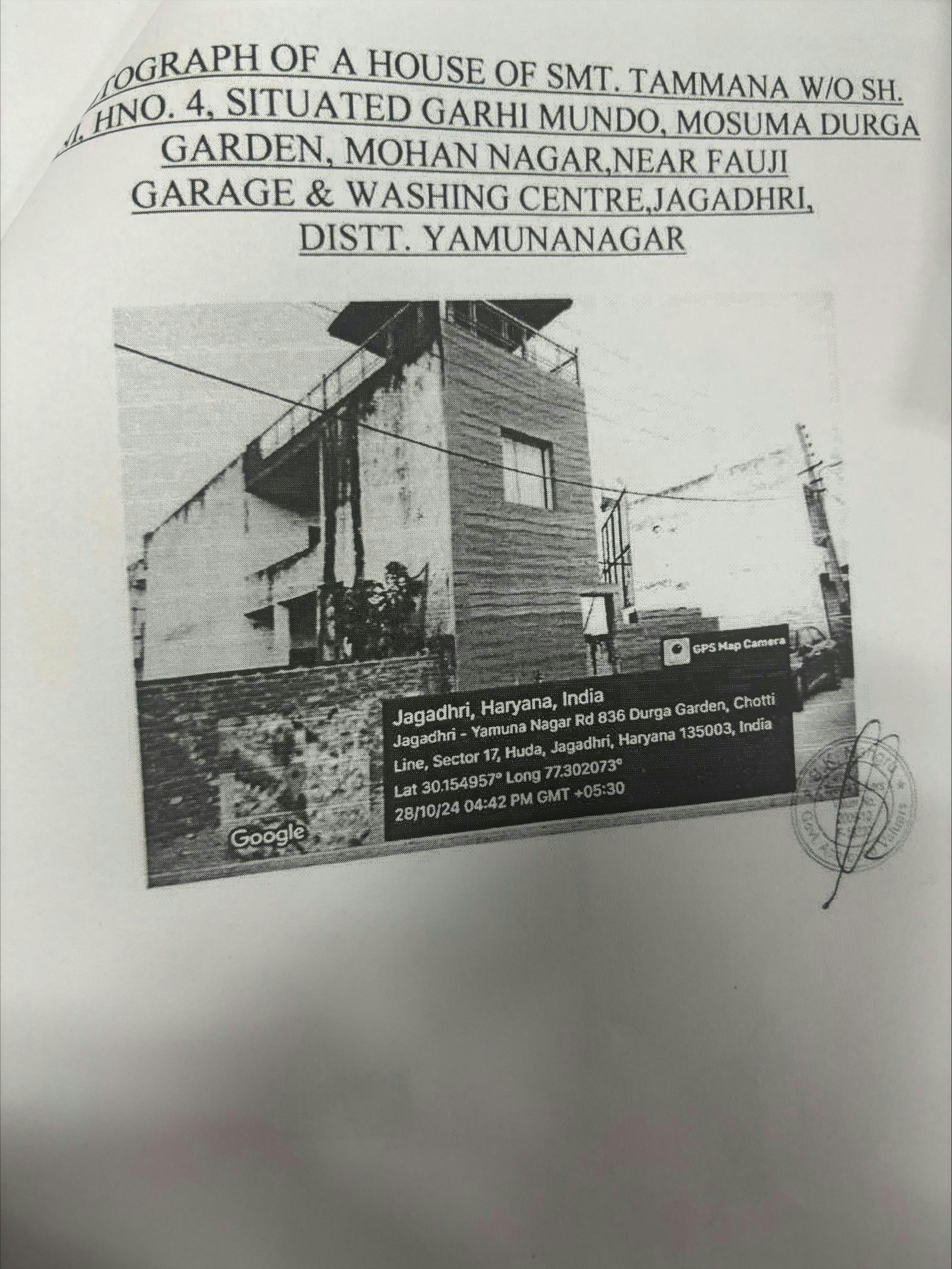 200 square yard Individual House for sale in Mouja Garhi Mundo, presently known as Durga Garden, Mohan Nagar, Jagadhri,  Yamuna Nagar-Jagadhri Badhi Majra 126 — photo 1