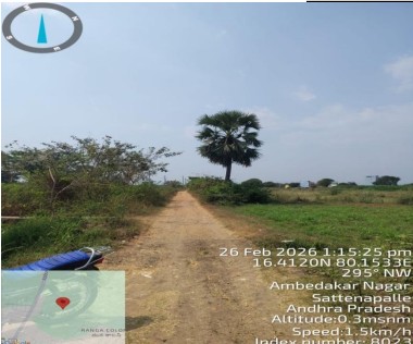 Dry lands for sale in SATTENAPALLI Sattenapalle — photo 1