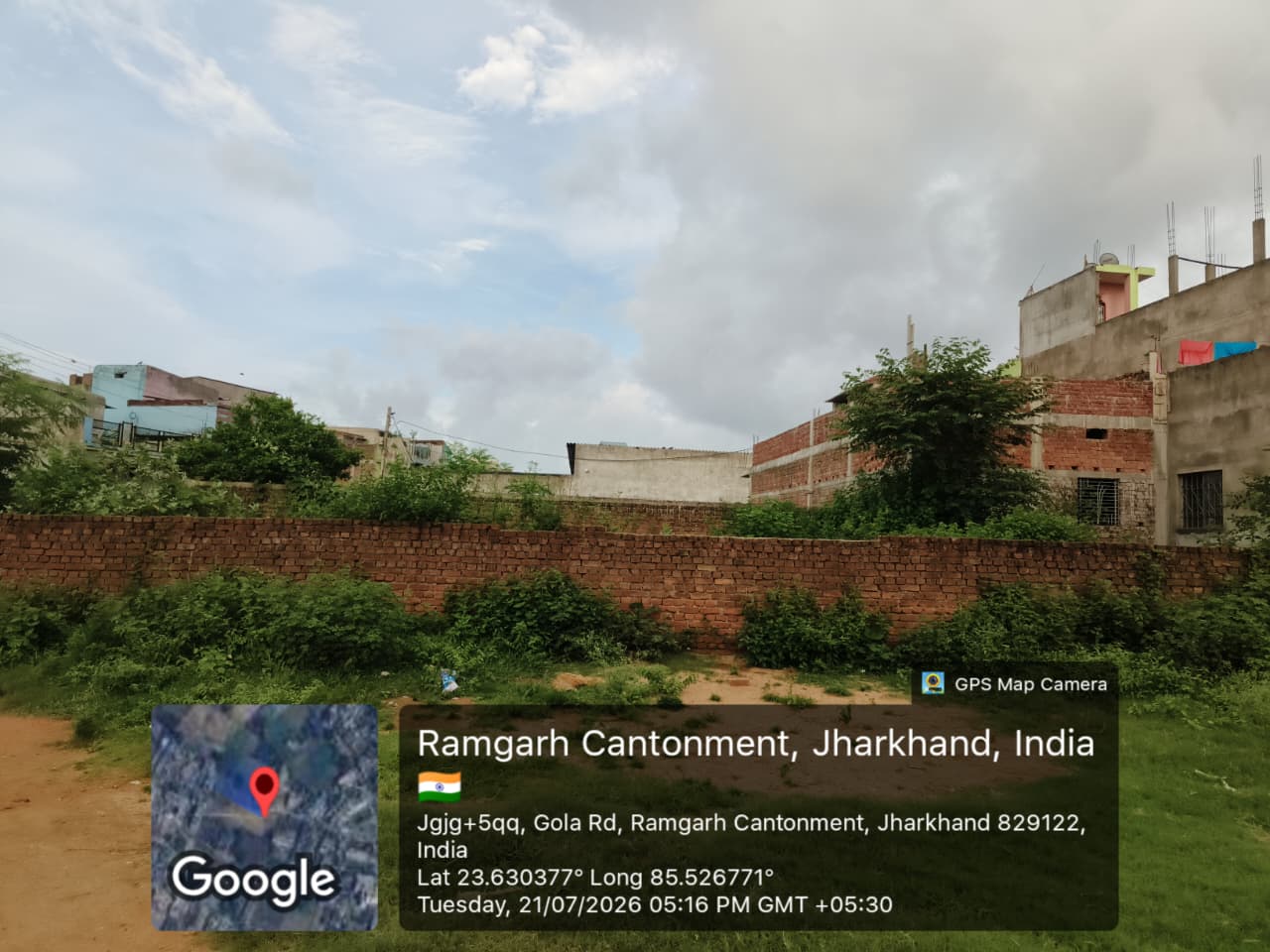 2100 square feet Plot for sale in RAMGARH Ramgarh Cantonment Civil Township — photo 1
