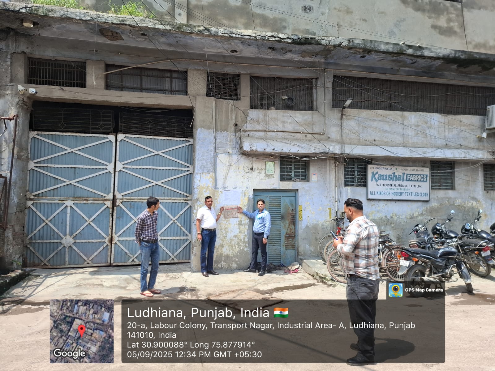 1332 square yard Industrial Plot with Factory Building for sale in Ludhiana — photo 1