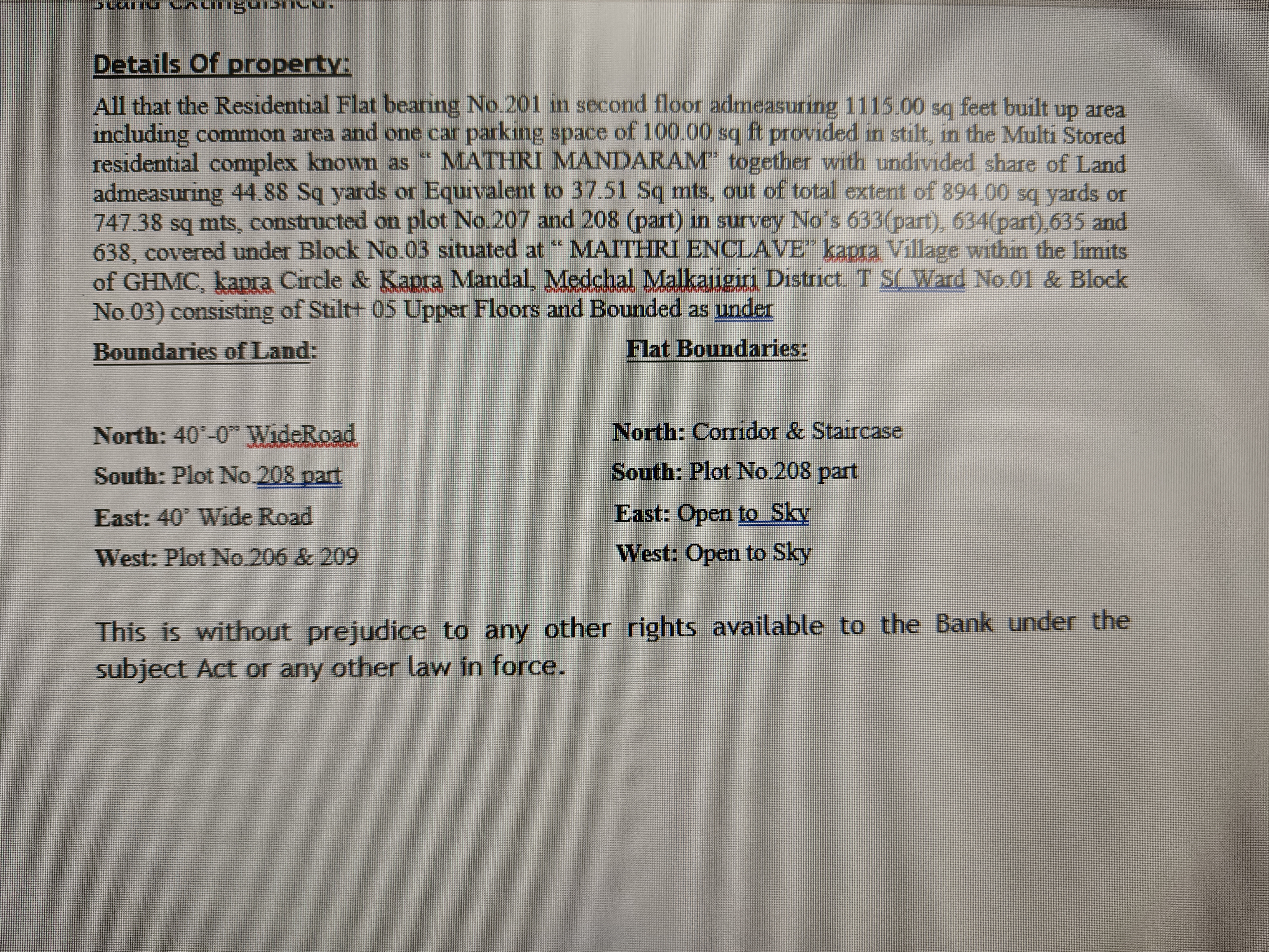 Flat for sale in Hyderabad — photo 1