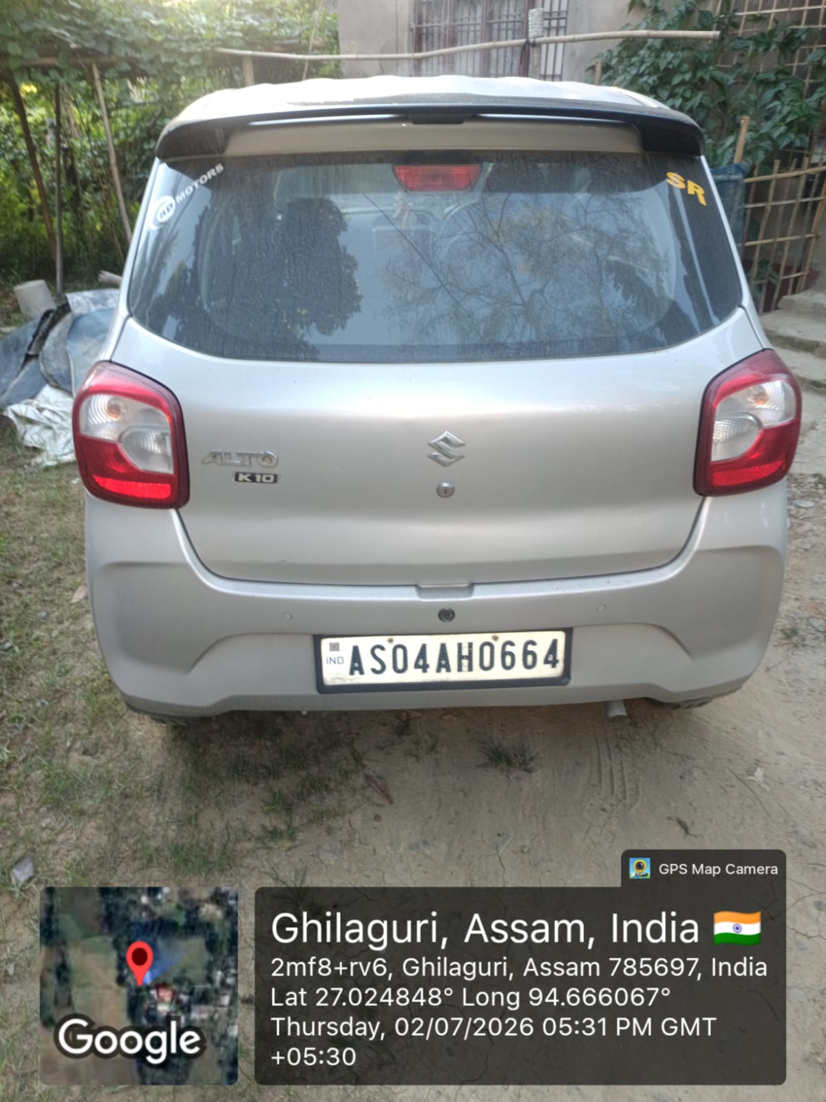 2024 Maruti Suzuki Alto K10 VXi Plus Hatchback 38000 km 2 years for sale in Muhibul Hussain Address. Sivasagar — photo 2