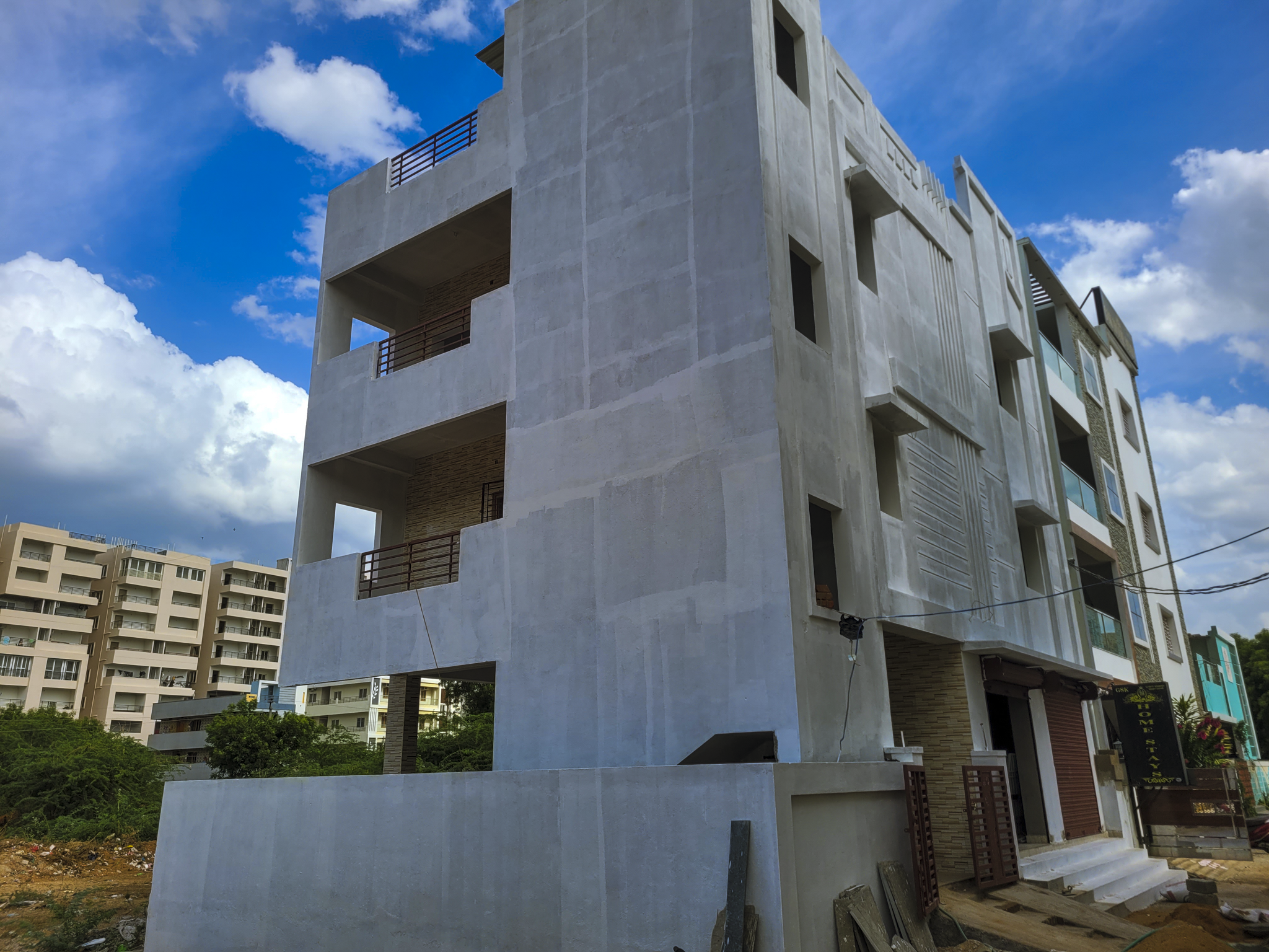 1864 square feet Individual House for sale in A semi-finished (GF+1),Cherlopalle Gram Panchayat and Village,, Survey No.223-5,223/5B,223-6,223/6B,Plot No.2, in the name of Cheenepalli Lakshmi Sujana, cherlopalli Village, Account No.54, Cherlopalli Gr