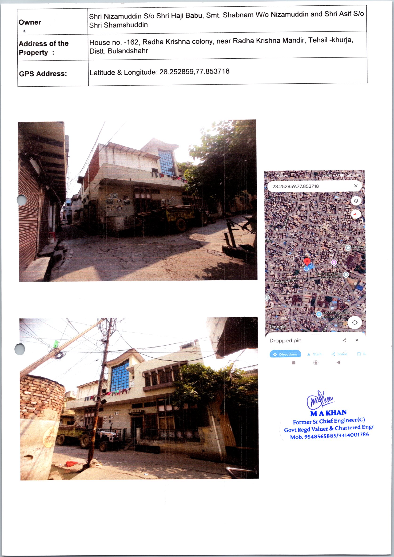 Individual House for sale in MOHALLA RADHA KRISHNA, KHURJA Hasangarh — photo 1