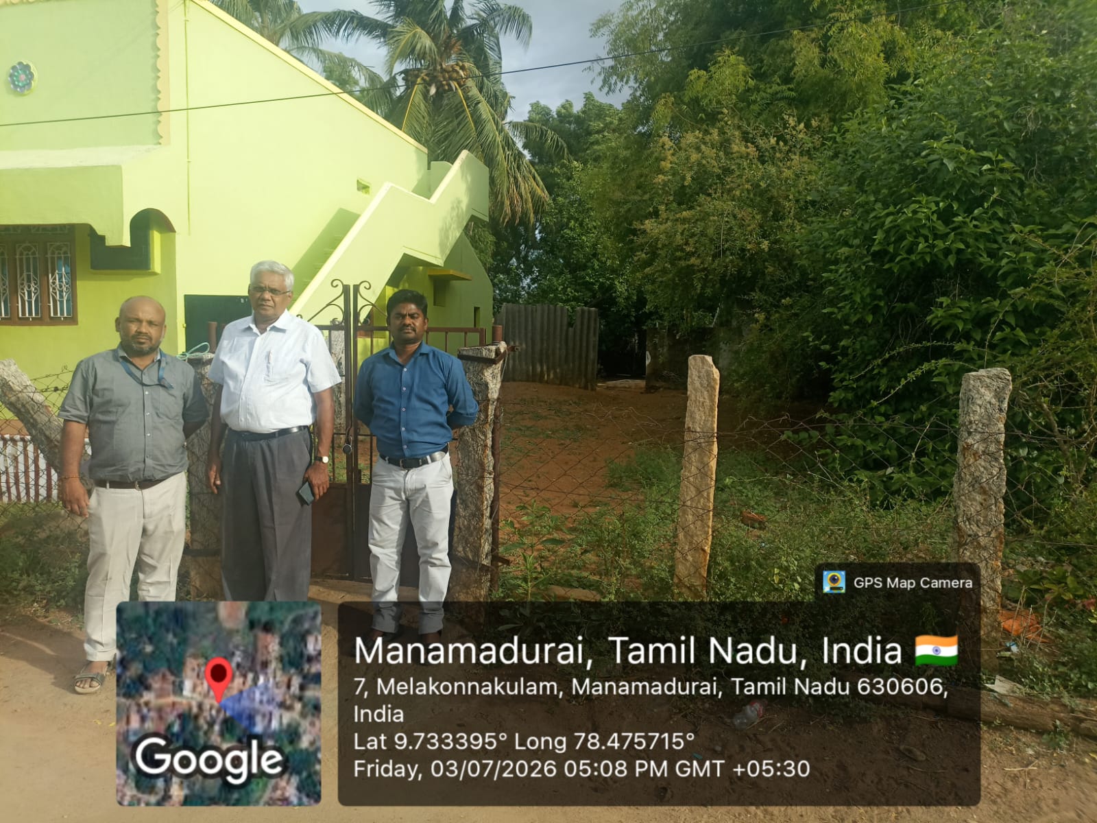 255 square feet Plot for sale in Manamadurai — photo 1