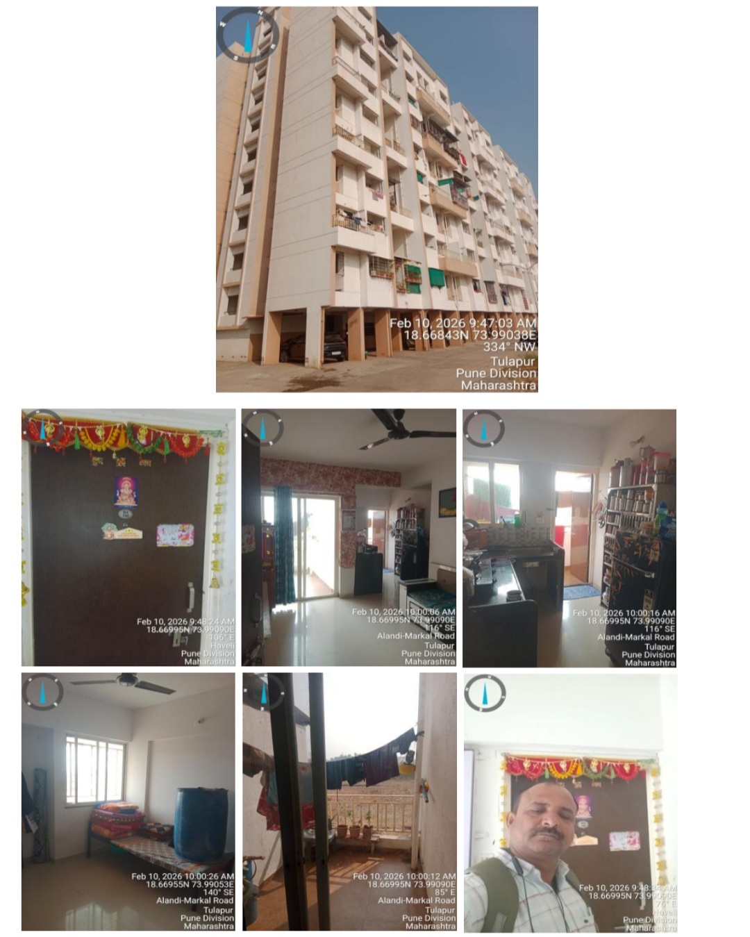 338.63 square feet Flat for sale in TRIVENI TRIKAYA PHASE 1, Koregaon Bhima — photo 1