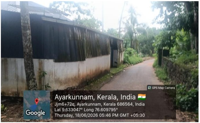 100 square meter Industrial Shed for sale in AYARKUNNAM Ettumanoor — photo 2