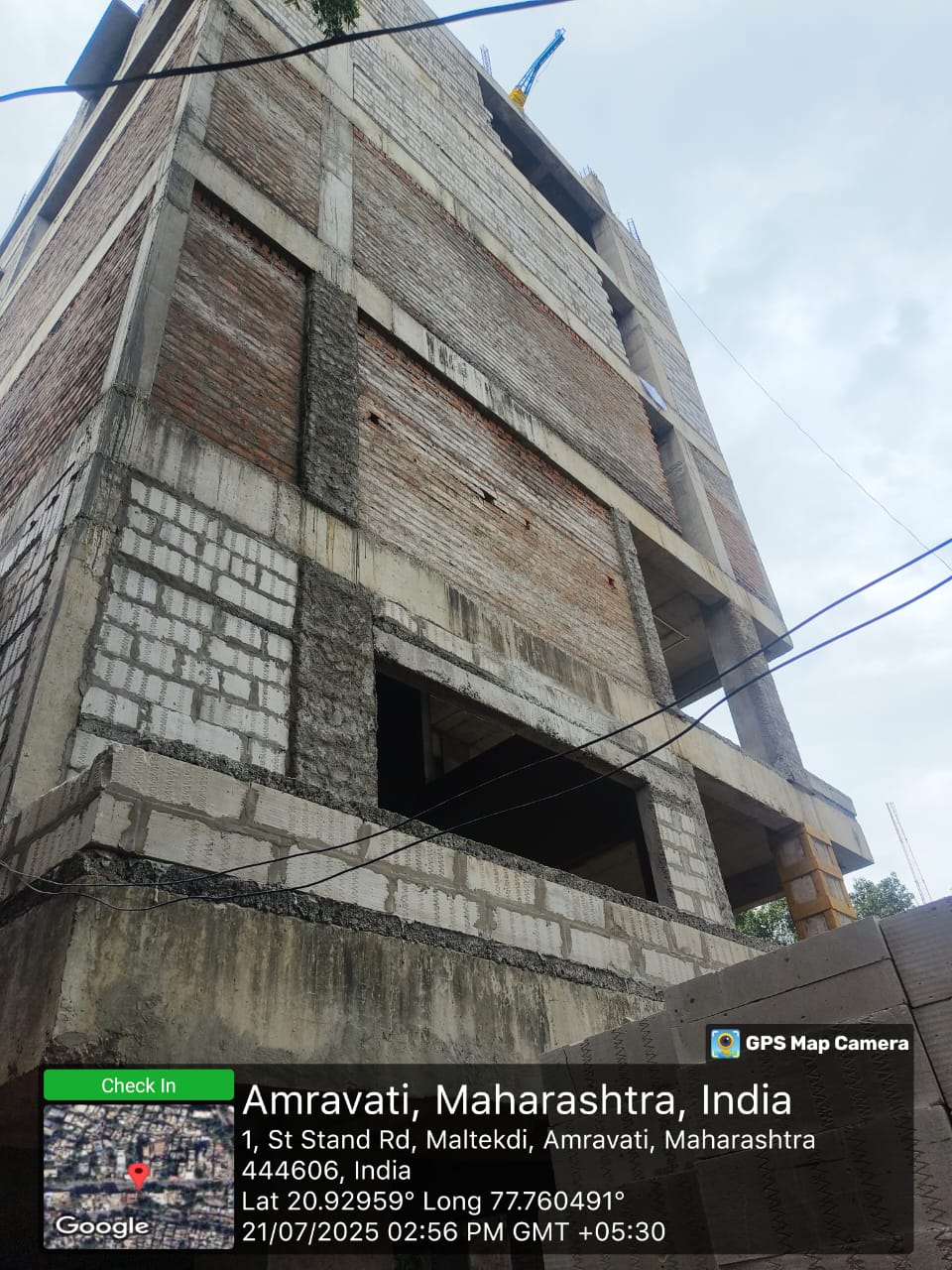 five floor Under construction Building for sale in Amravati — photo 2