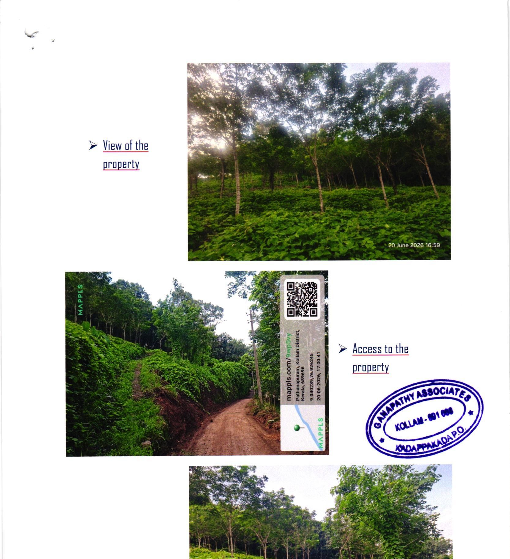 VACCANT LAND for sale in PATHANAPURAM — photo 1