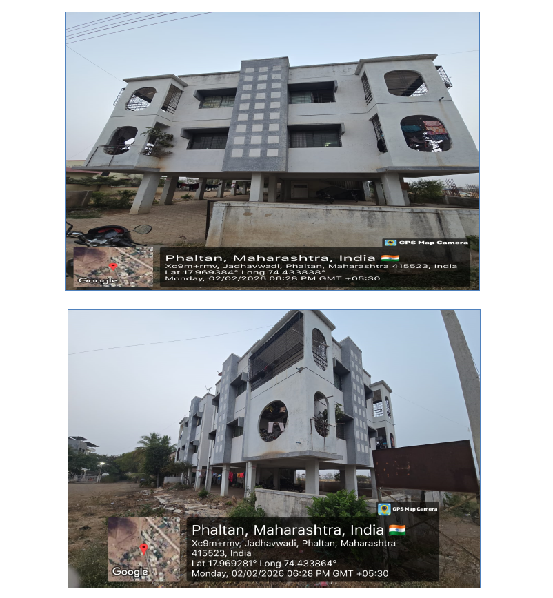 633 square feet Flat for sale in Satara — photo 1