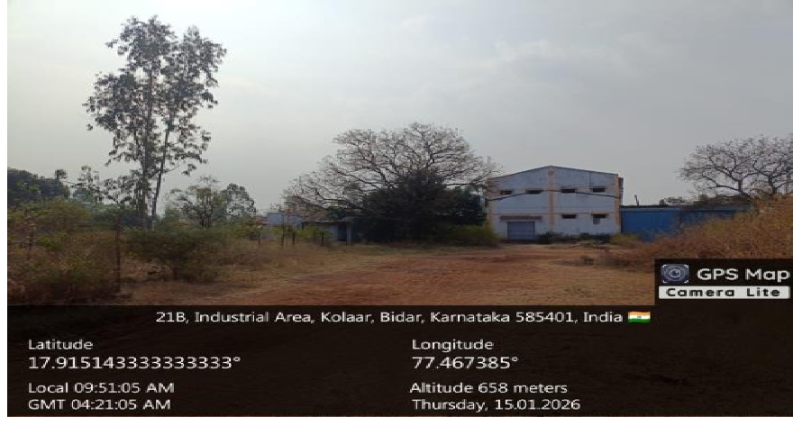 4040 square meter Shed with Plant and Machinery for sale in Bidar — photo 1