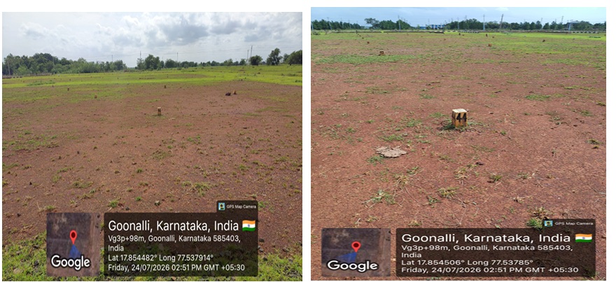 1163 square feet Plot for sale in Bidar — photo 1