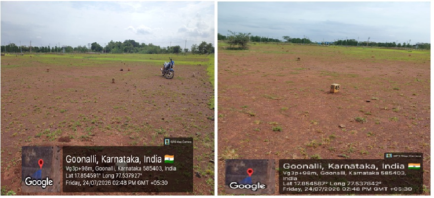 1163 square feet Plot for sale in Bidar — photo 1