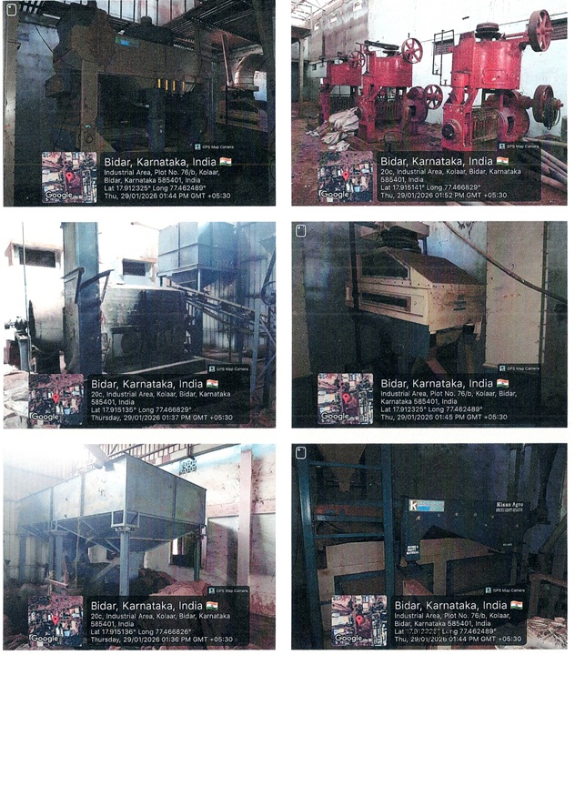 PLANT AND MACHINERY for sale in Bidar — photo 1