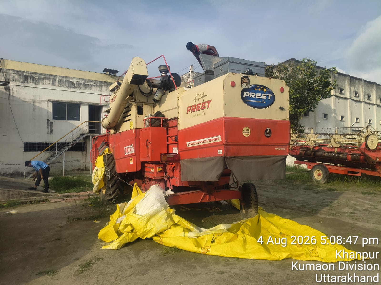 PREET AGRO COMBINE HARVESTER MODEL 987 DX for sale in RAMNAGAR IIE Industrial Estate Peepasna — photo 5