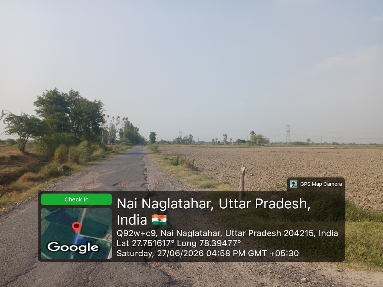 6070 square meter Industrial Plot with Factory Building for sale in Sikandra Rao — photo 3
