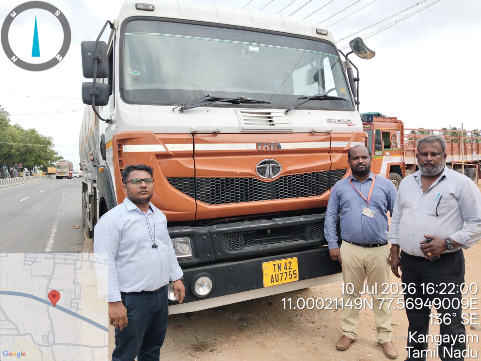 2022 Tata TATA SIGNA 4830 BS VI 10X2 Truck 45590 km 4 years for sale in karumapalayam Kannampalayam — photo 3