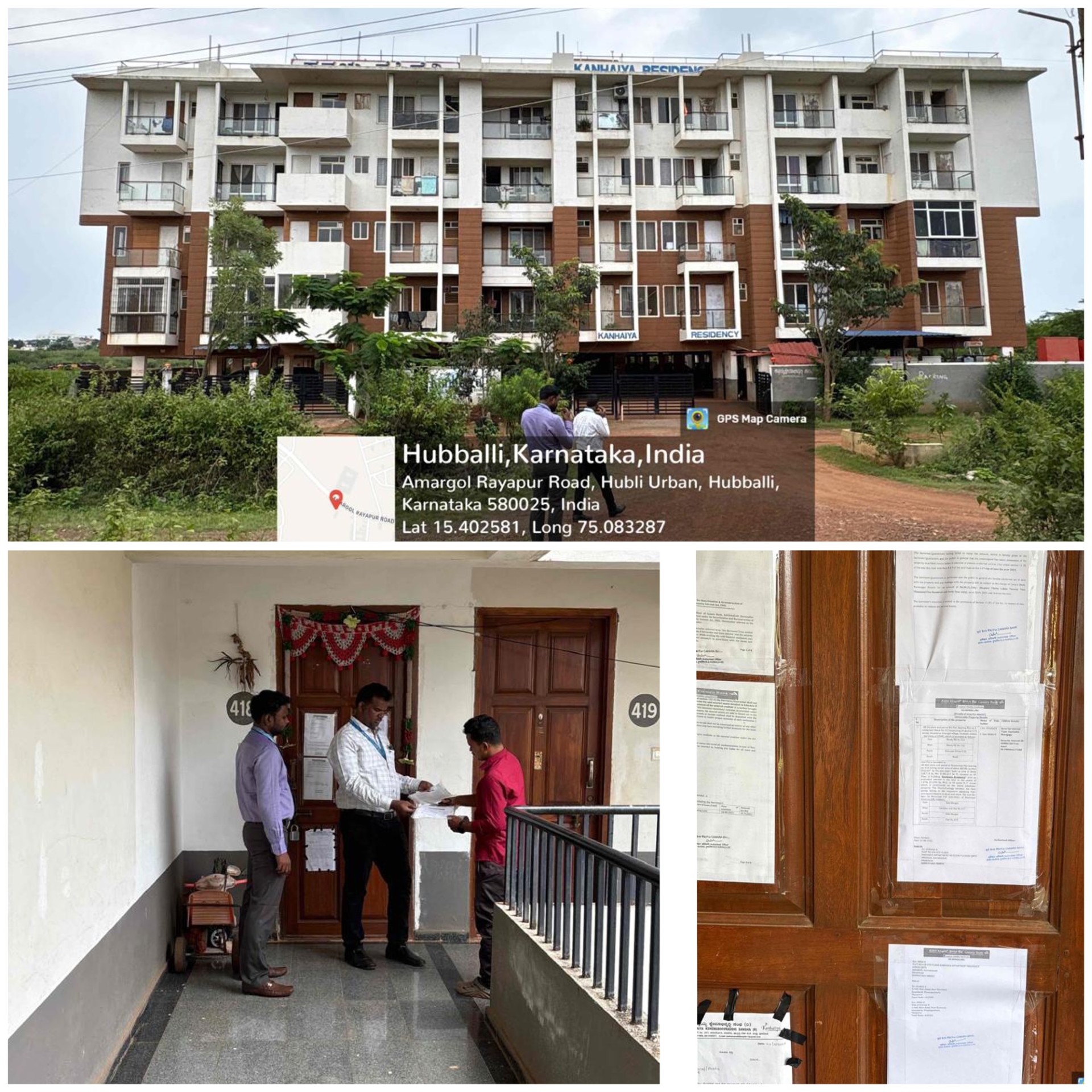 Flat for sale in KANHAIYA RESIDENCY, AMARGOL VILLAGE HUBBALLI Hubballi — photo 1