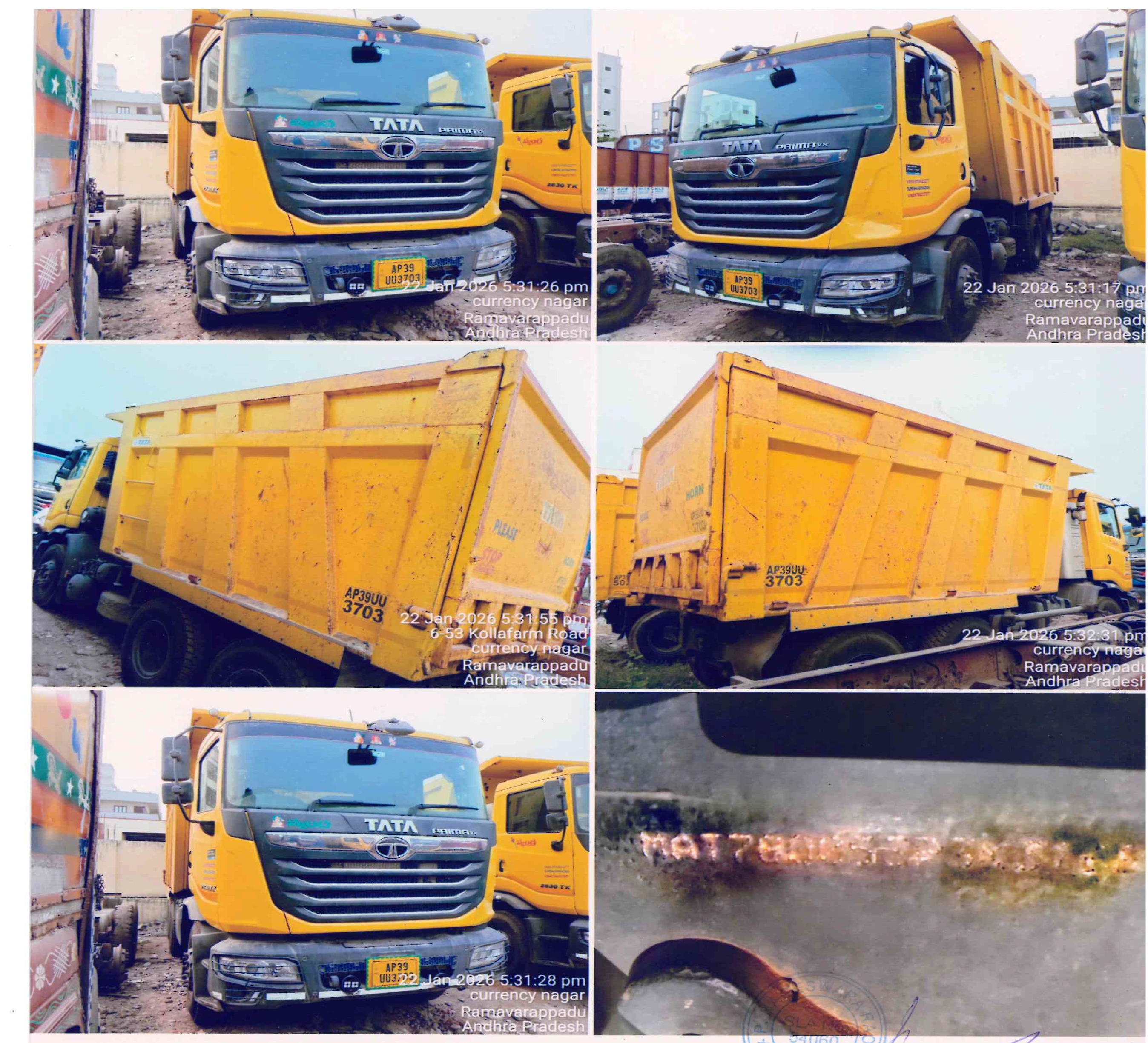 TATA HEAVY LOAD TIPPER 2023 MODEL for sale in VIJAYAWADA Vijayawada — photo 2