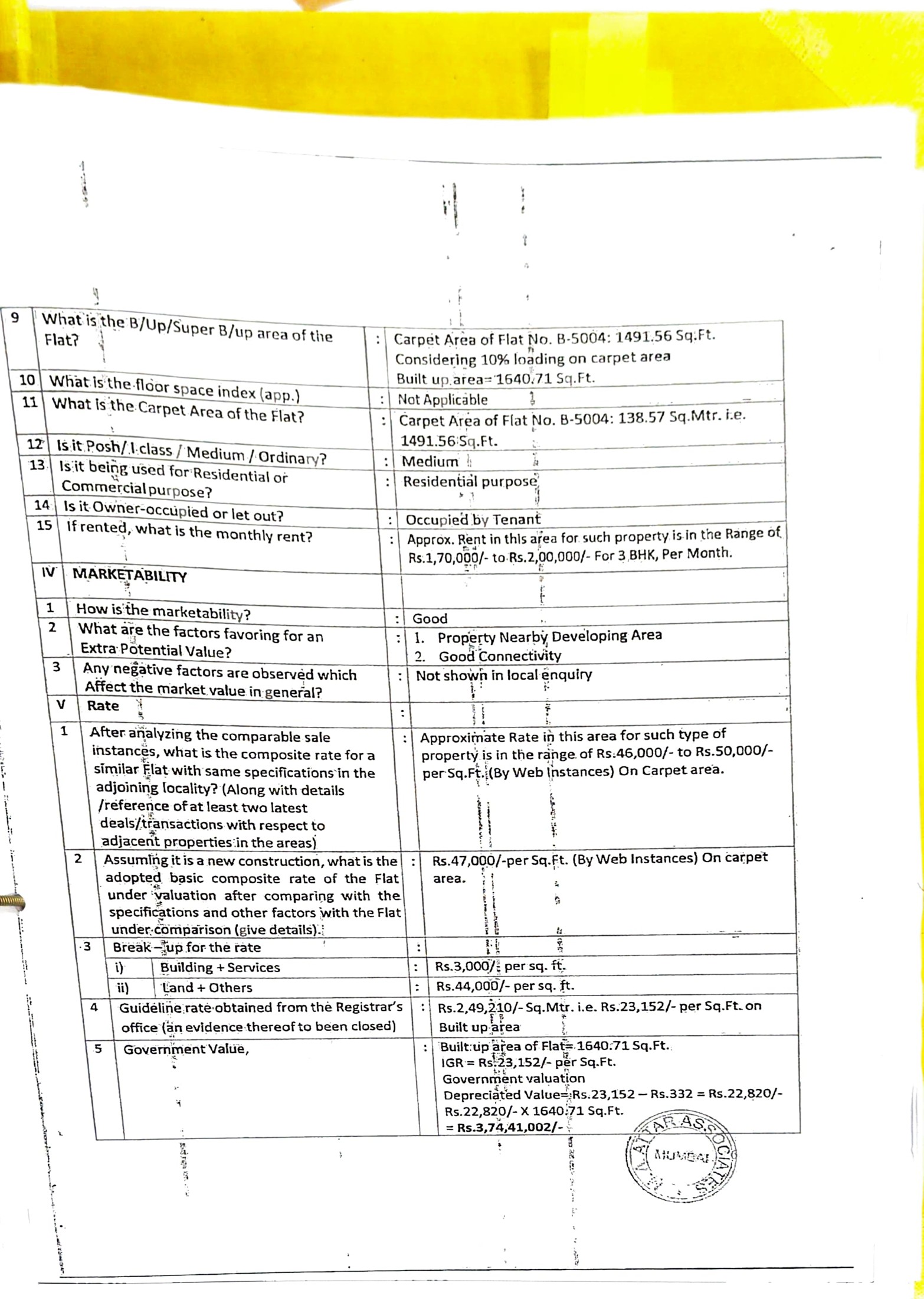 1491.56 square feet Flat for sale in Mumbai — photo 1