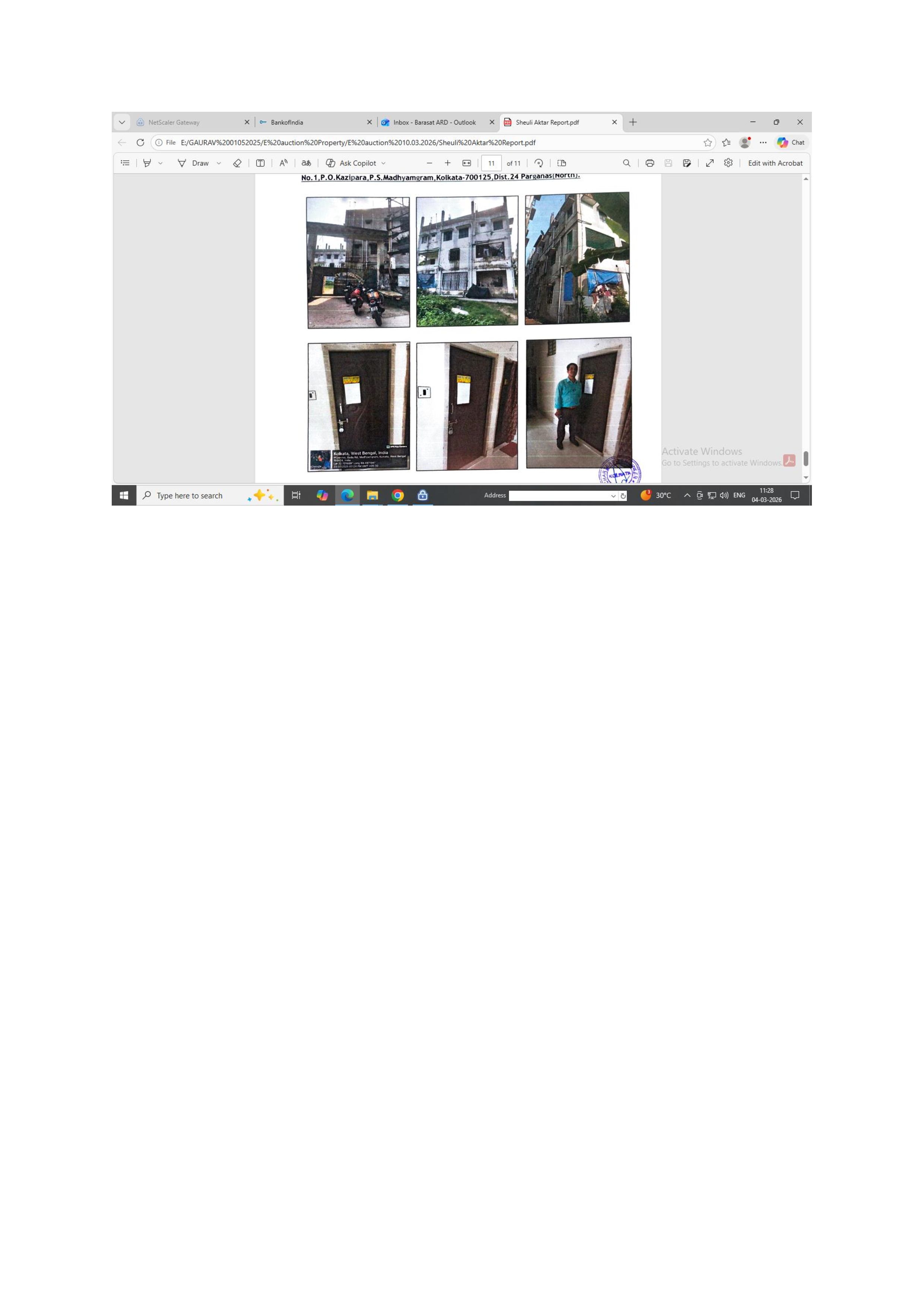 259 square feet Flat for sale in vicky housing complex Koyra — photo 1