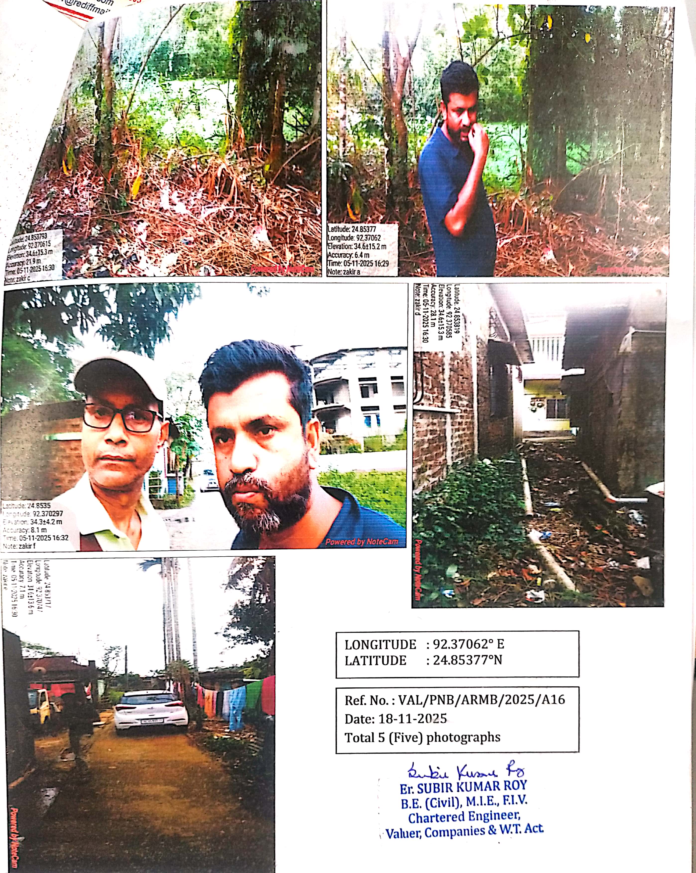 3915 square feet Plot for sale in Kanisail Pt 1 — photo 2
