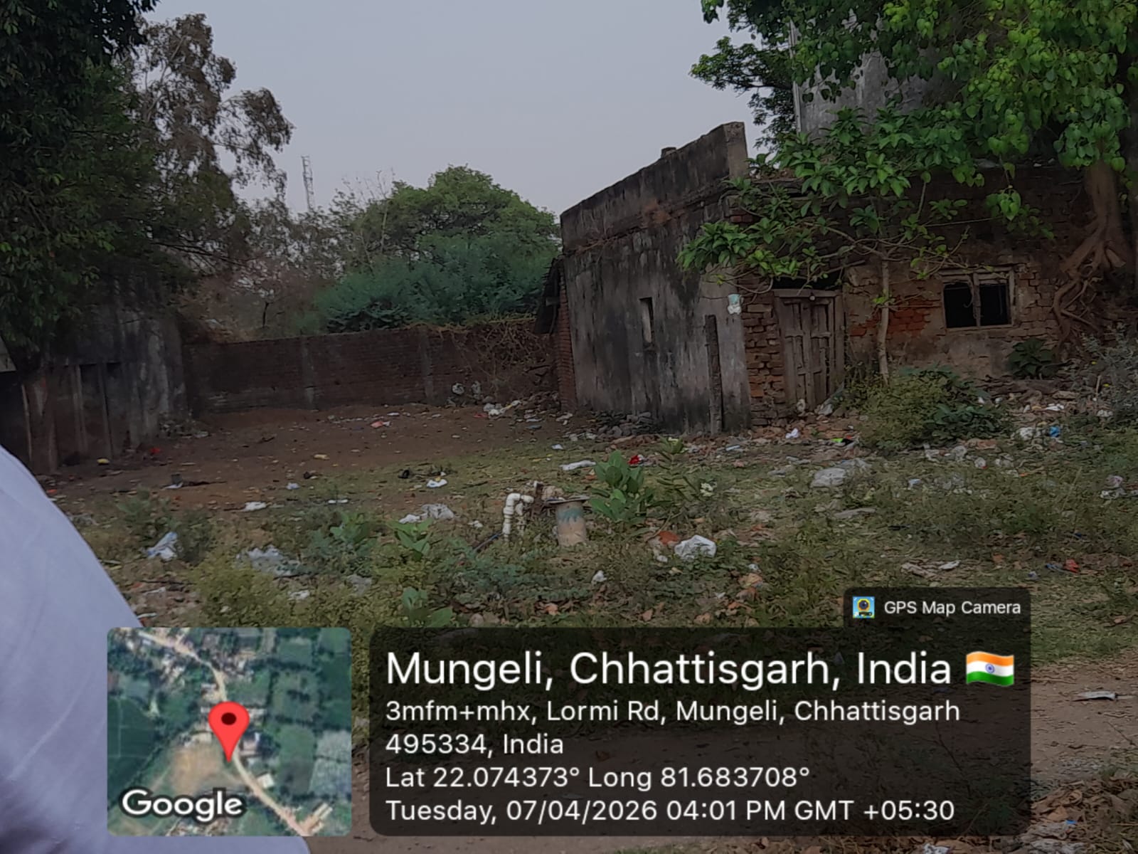 1800 square feet Plot for sale in Mungeli — photo 1