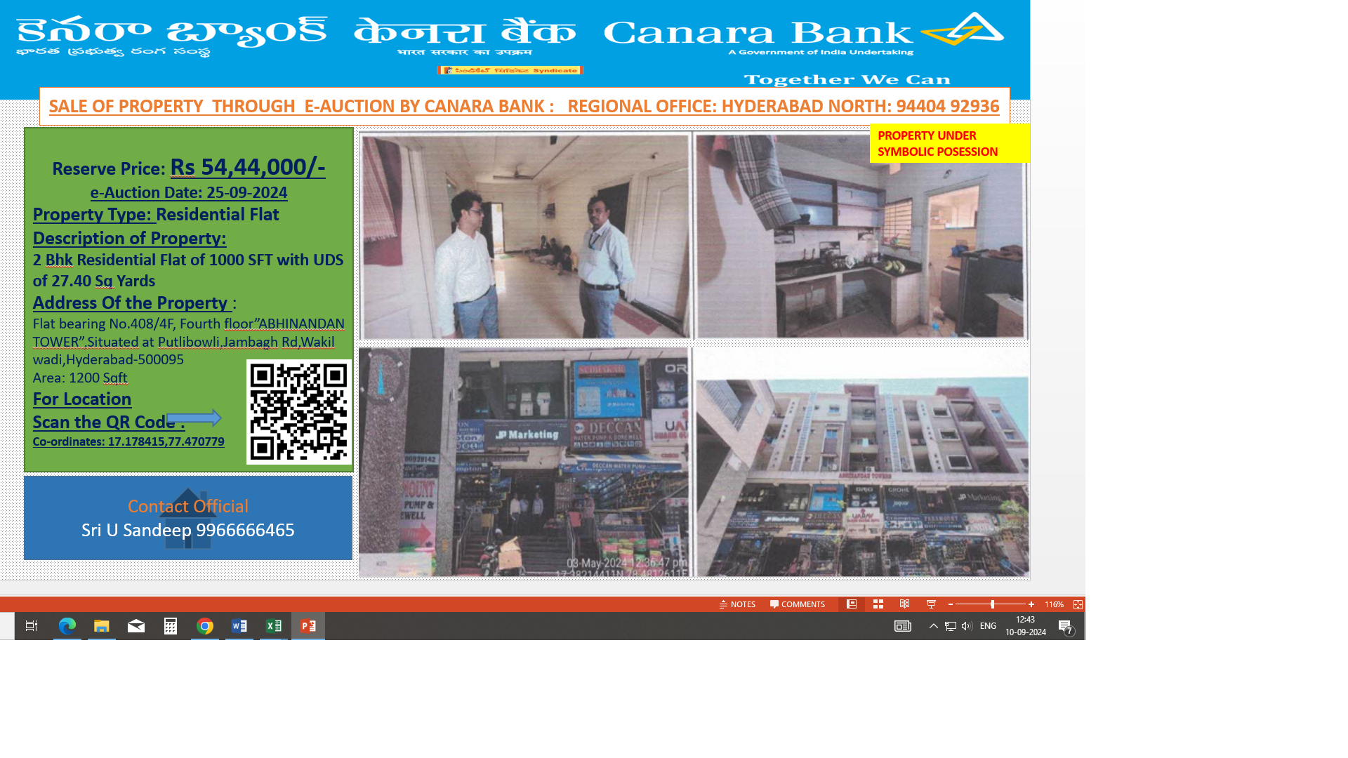 3 BHK Flat for sale in ABHINANDAN, Hyderabad — photo 1