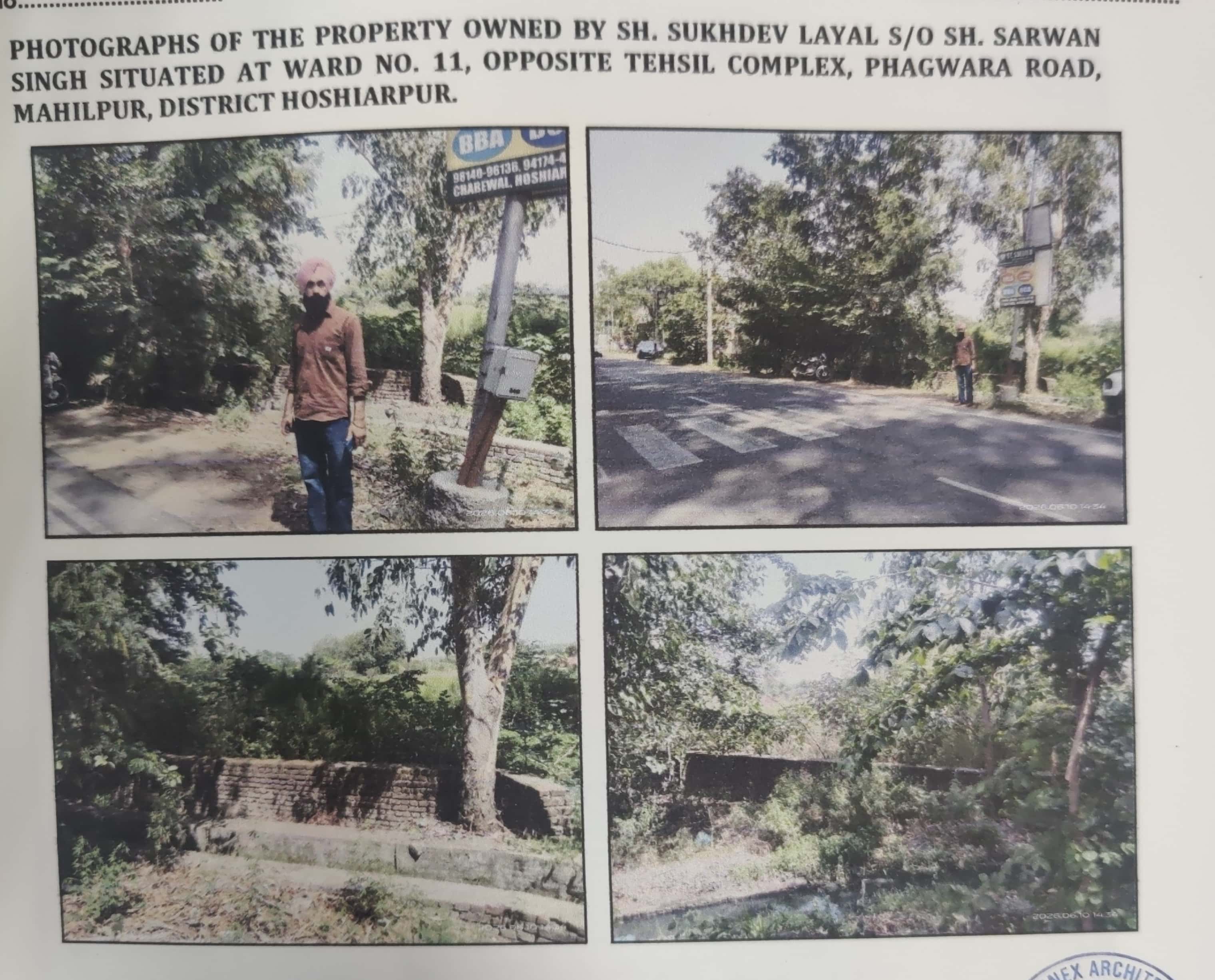 1573 square yard Plot for sale in PLOT 2 Kanal-11 Marla and 7 Sarsai at Village Mahilpur, Tehsil Garhshankar, Distt.Hoshiarpur, Punjab Hoshiarpur