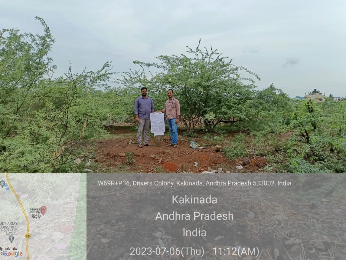 Plot for sale in Turangi Kakinada — photo 1