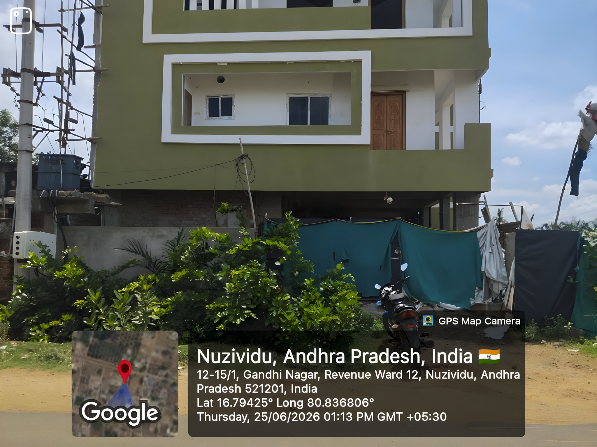 6600 square feet Individual House for sale in Residential individual house admeasuring 304 sq.yds at Nuzvid, nuzvid Nuzvid — photo 15