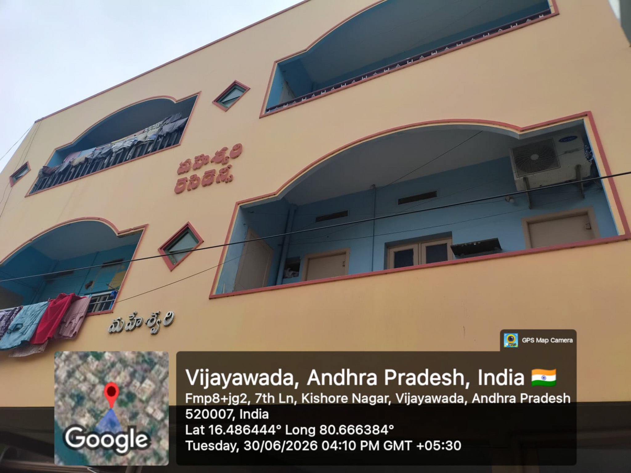 2 BHK Flat for sale in MAHESWARI RESIDENCY, Patamata, Vijayawada Vijayawada — photo 1