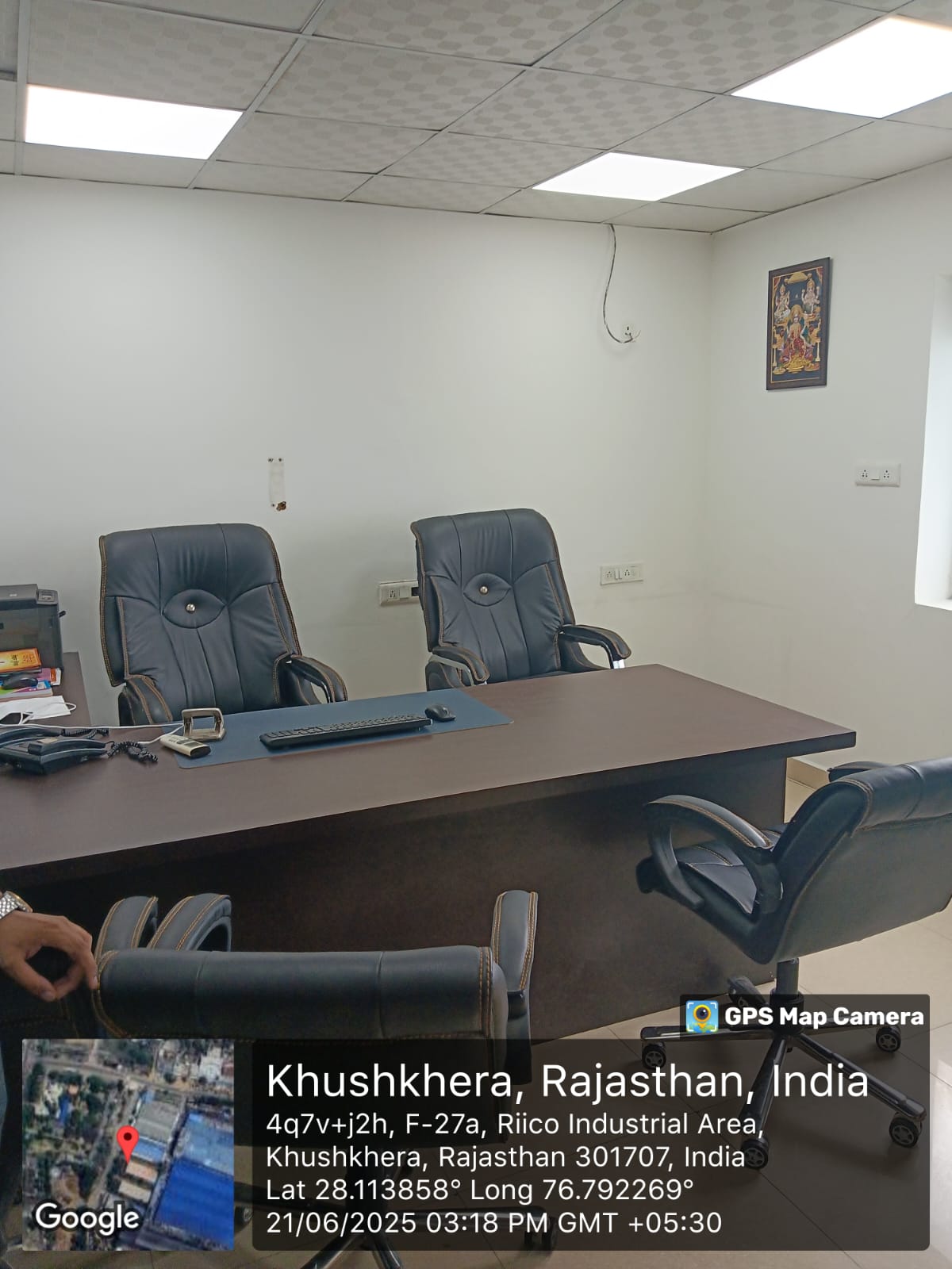 1462.56 square meter Industrial Plot with Factory Building for sale in Bhiwadi — photo 1