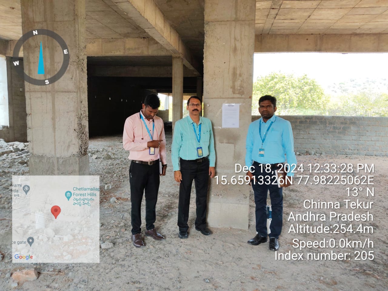 625 square yard Plot for sale in Sy No 207 1 3 Plot No 8 North Part  in Sai Sannidhi Resorts Chetlamallapuram  Kalluru Kurnool AP Kurnool — photo 2