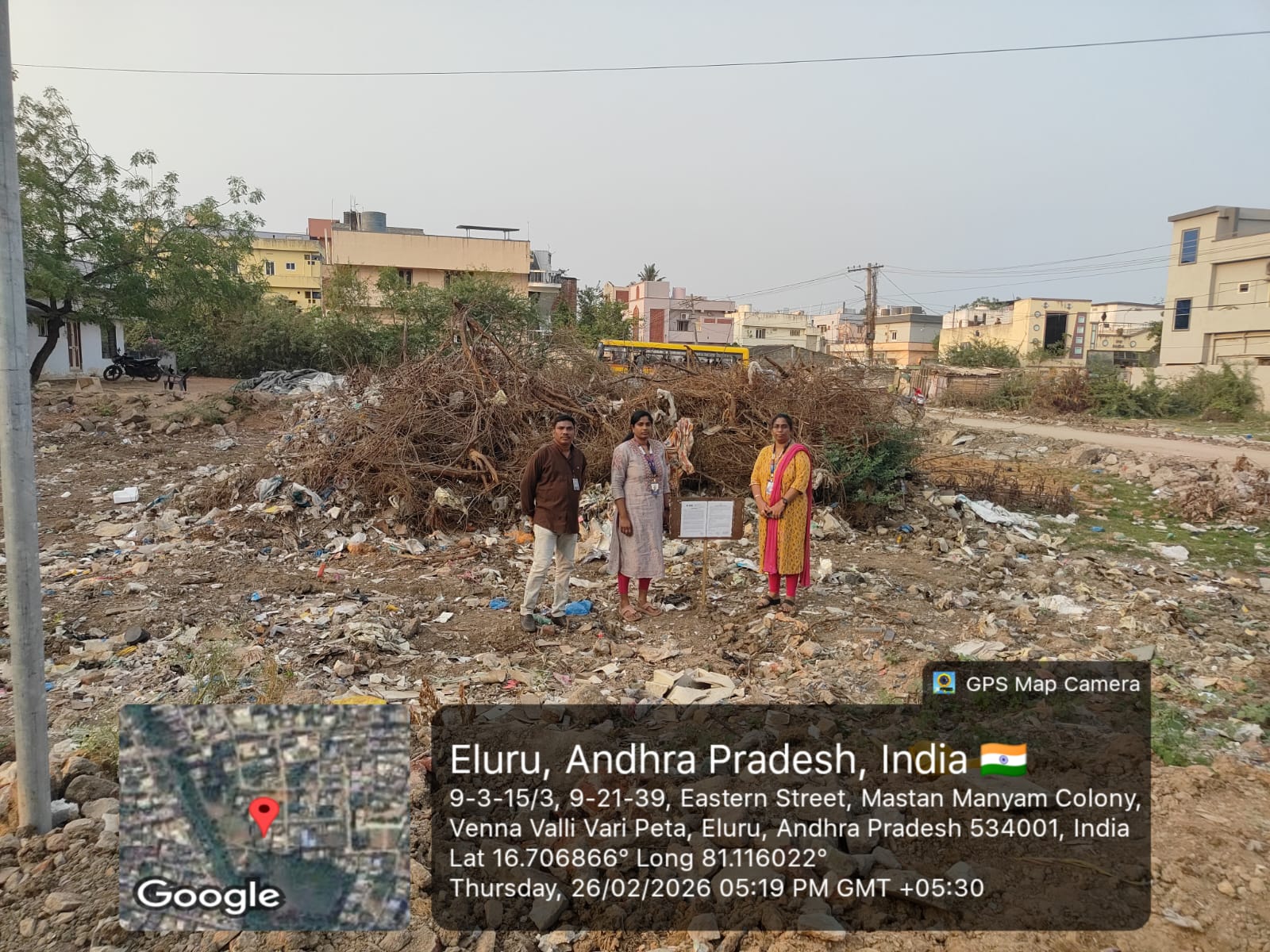 1 BHK Plot for sale in VACANT PLOT, TEACHERS COLONY Eluru — photo 2