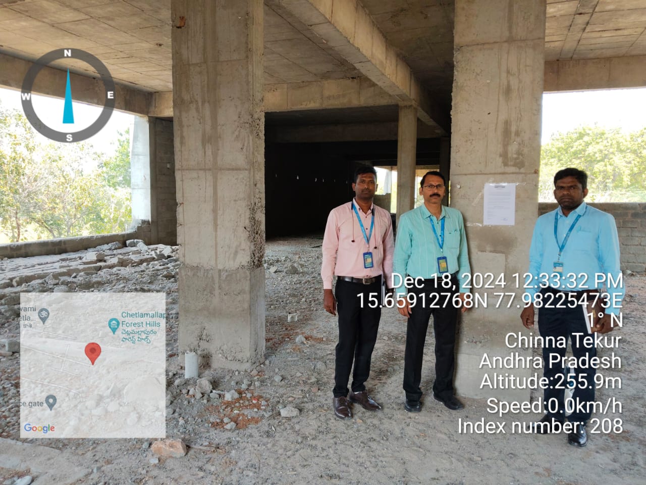 625 square yard Plot for sale in Sy No 208 3 Plot No 7 North Part in Sai Sannidhi Resorts Chetlamallapuram Kallur Kurnool AP Kurnool — photo 2