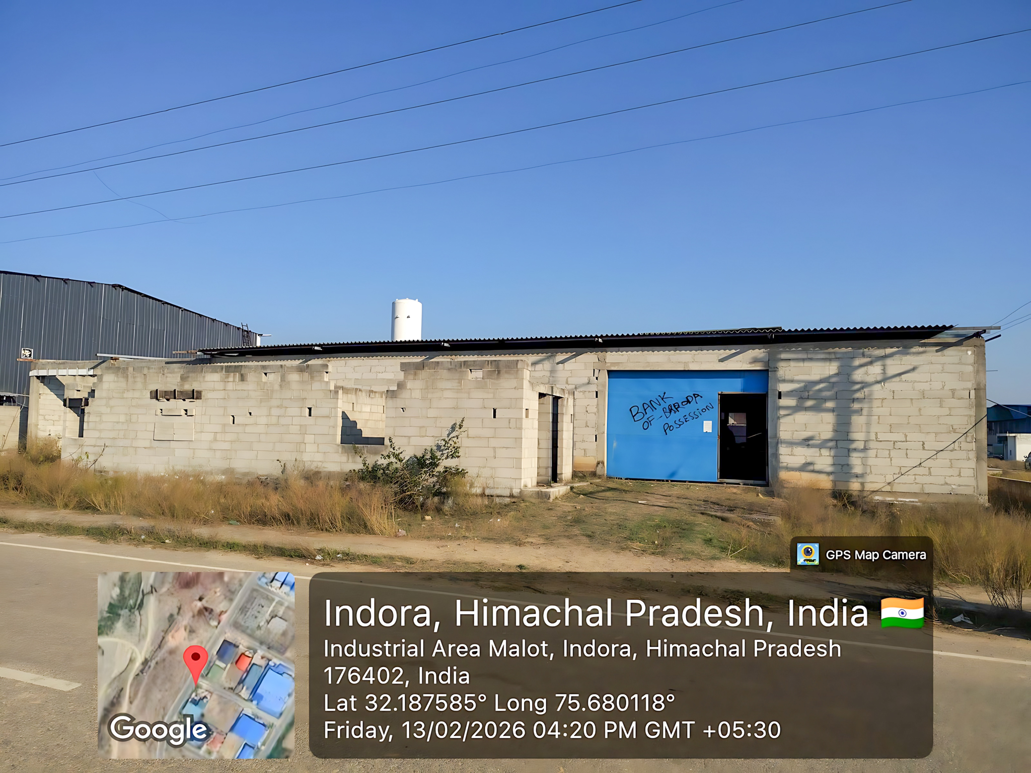 910 square meter Shed with Plant and Machinery for sale in Bain Attarian Industrial Area — photo 1