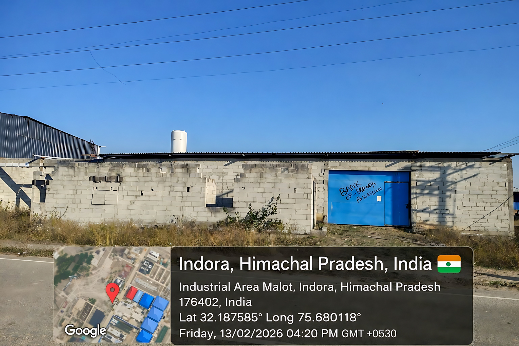 910 square meter Shed with Plant and Machinery for sale in Bain Attarian Industrial Area — photo 5