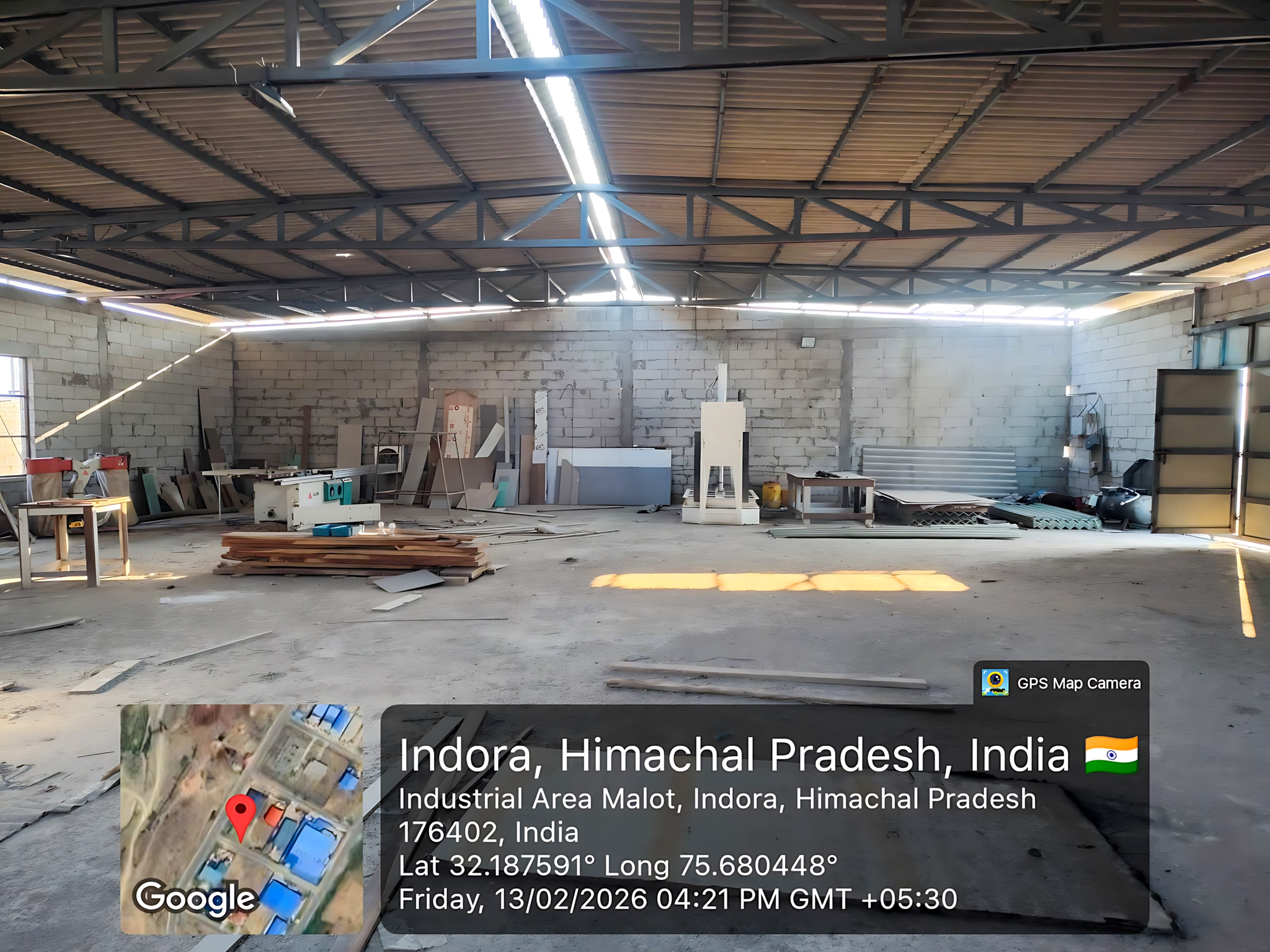910 square meter Shed with Plant and Machinery for sale in Bain Attarian Industrial Area — photo 10