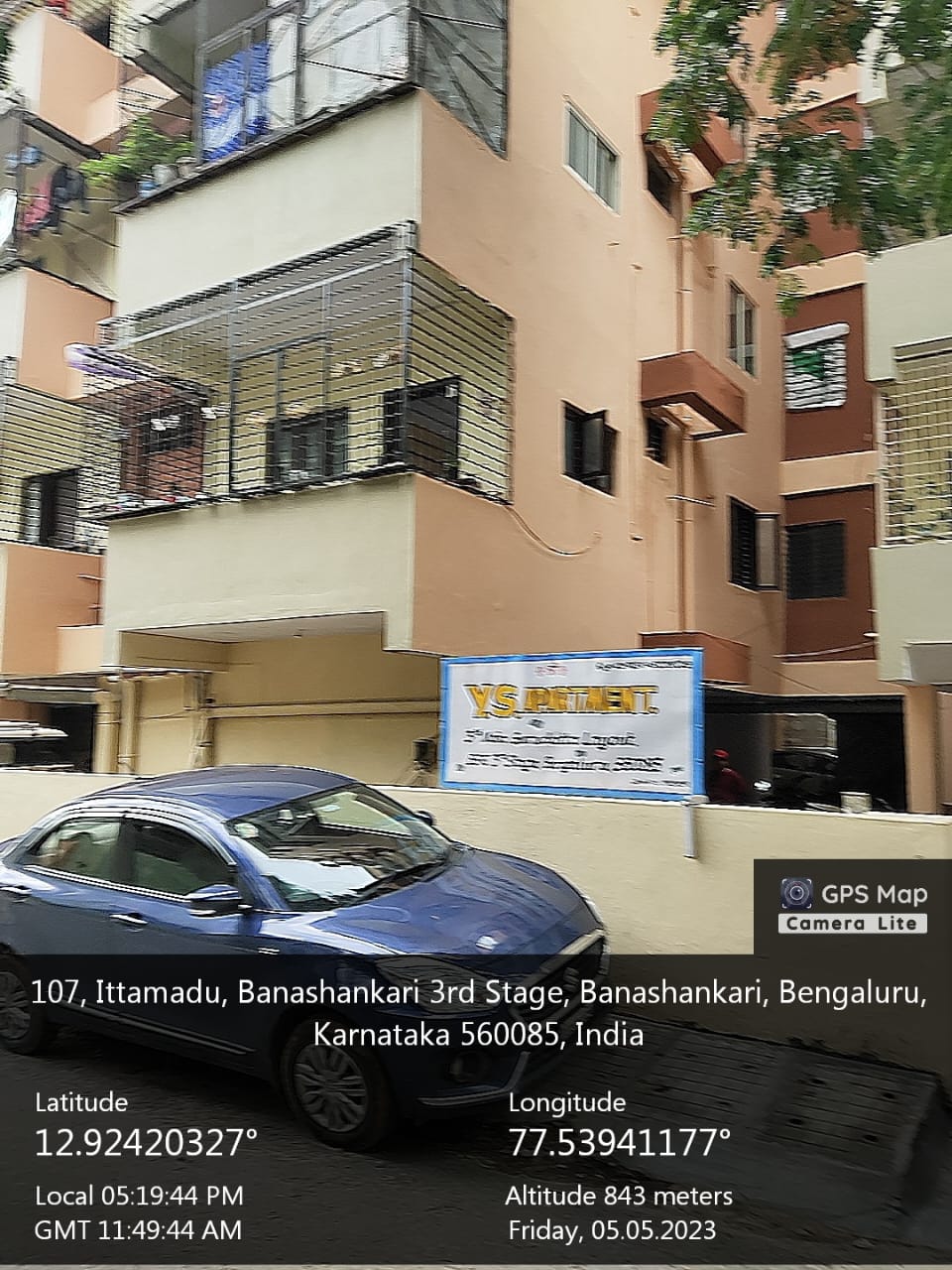 2 BHK Flat for sale in Y S Apartment, Bengaluru — photo 2