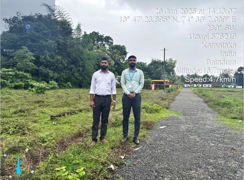 Plot for sale in kambadakone village baindoor — photo 1
